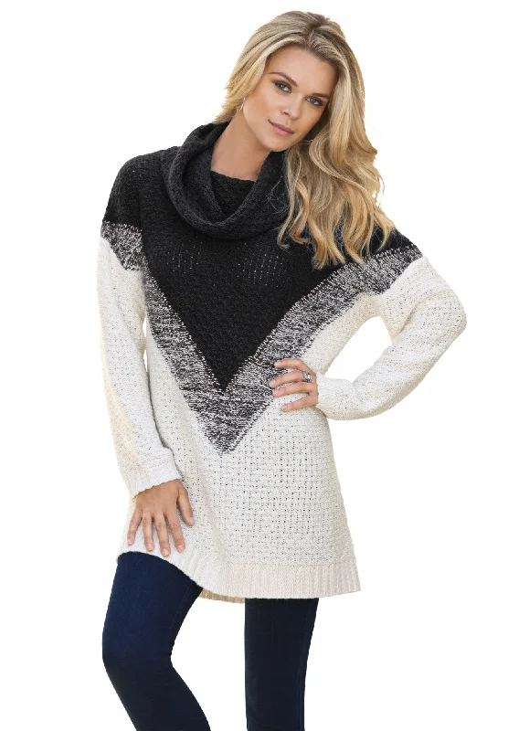 Ombre Pattern Sweater