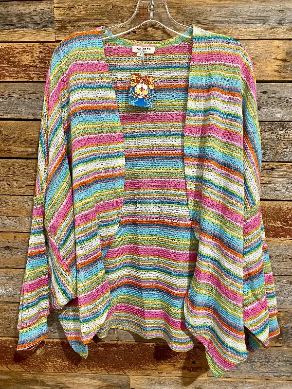 Multi Striped Cardigan