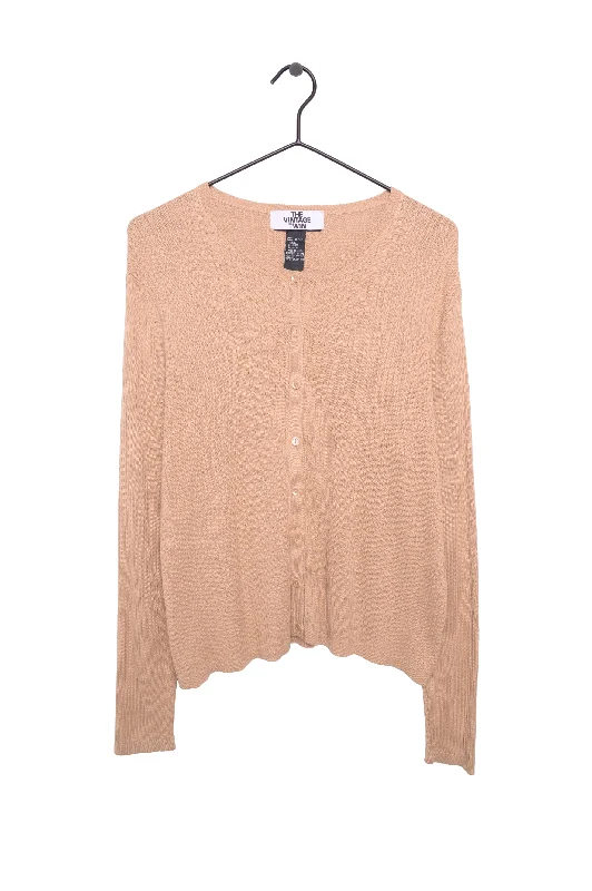 Silk Knit Cardigan