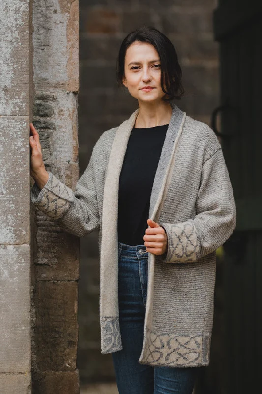 Skye Jacket in Mist Merino Wool