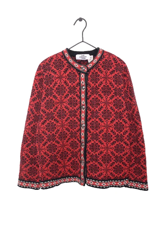 Wool Nordic Cardigan