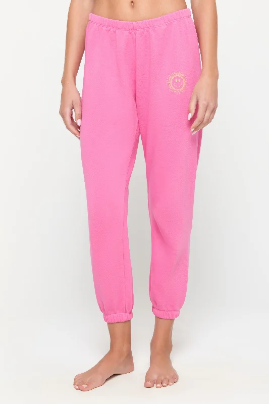 Sun Smiley Luna Sweatpant