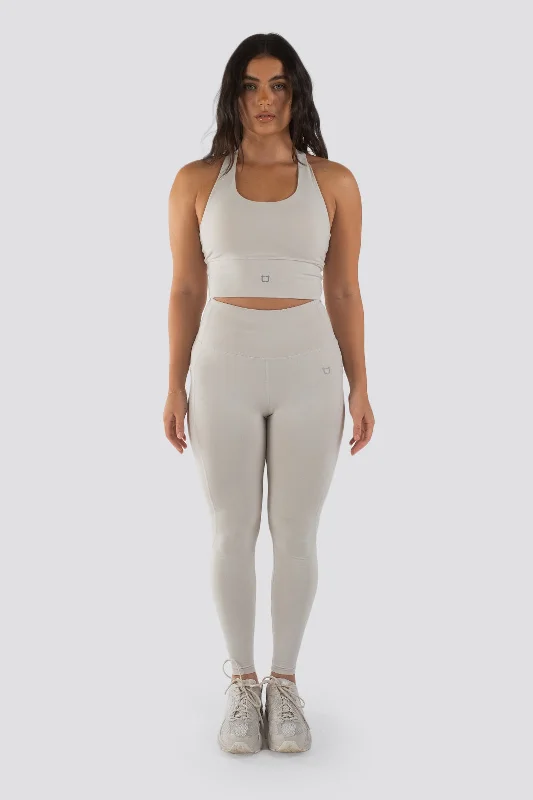 Sweetheart V2 Highwaisted Leggings - Arctic White