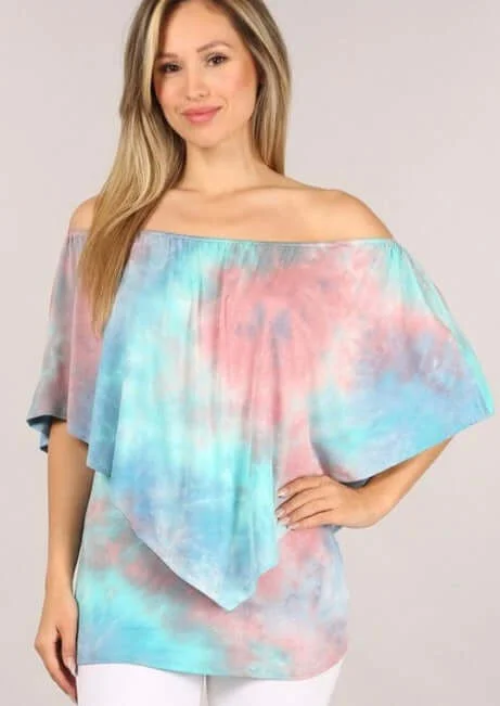 Convertible Tie Dye Top Made in USA